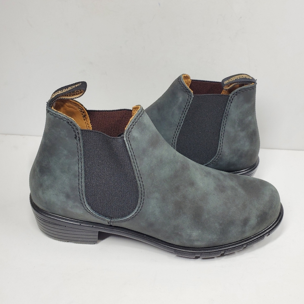 New Blundstone 1971 Rustic Black Leather Chelsea Boots